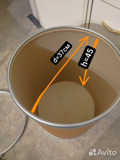 Бочка картонная, ёмкость для хранения