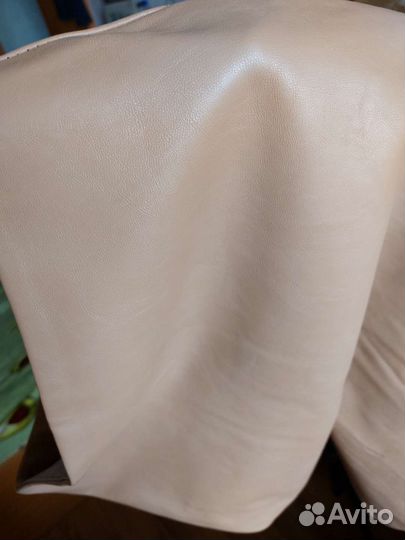 Юбка из экокожи