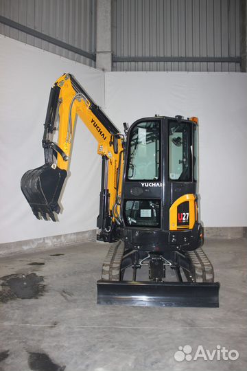 Мини-экскаватор Yuchai U 27, 2024