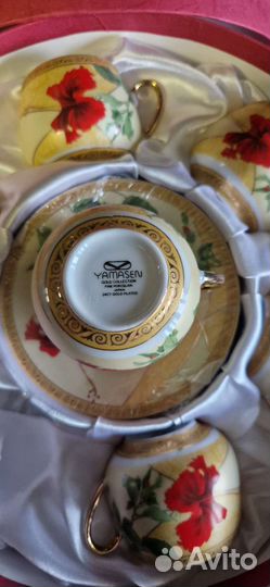 Сервиз чайный китайский форфор 12предметов