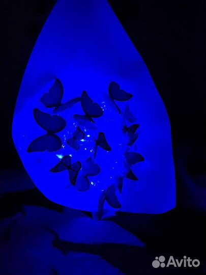 Готовый букет из бабочек