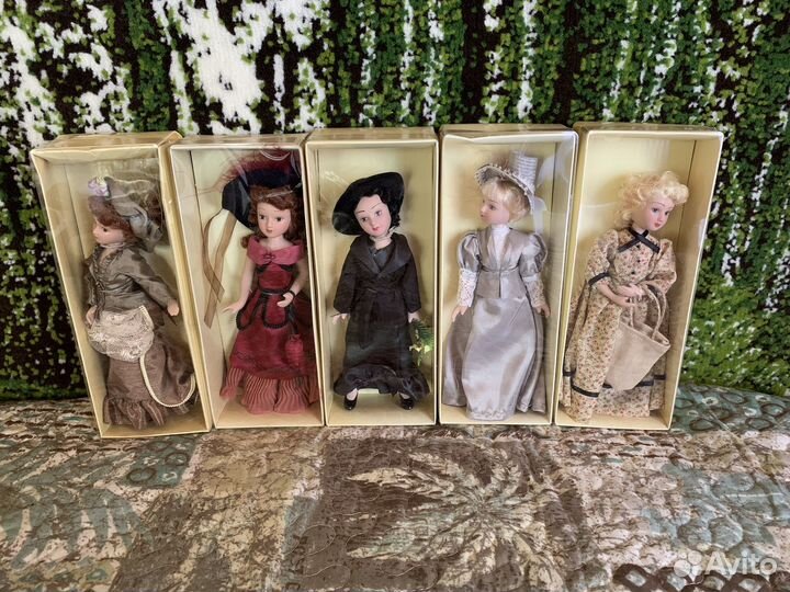 Куклы Дамы эпохи с 1 по 35 с журналами