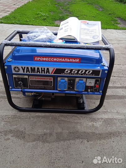 Генератор бензиновый yamaha 5500