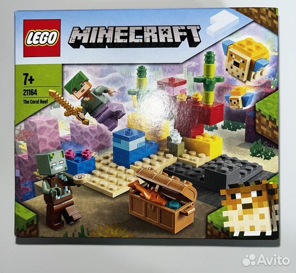 Конструктор lego Minecraft 21164 Коралловый риф