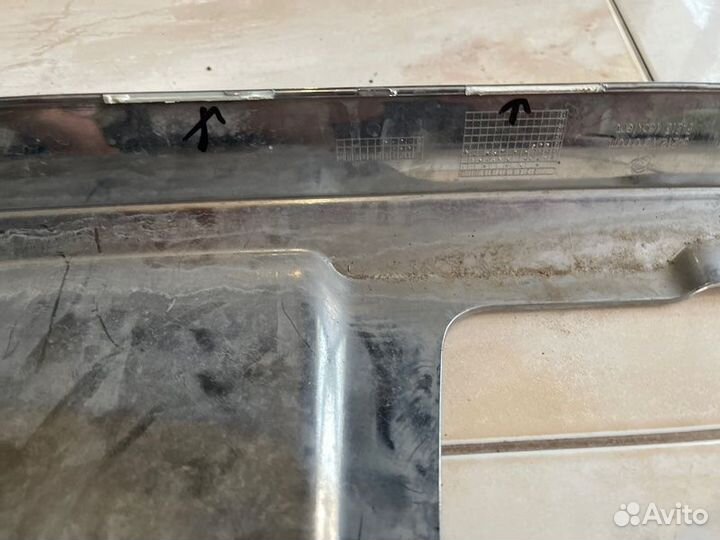 Накладка бампера задняя Mercedes Benz C Class W204