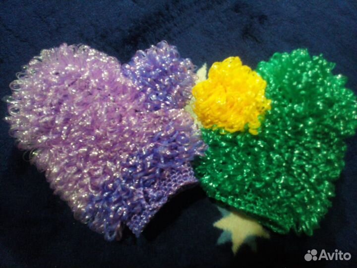 Мочалки от маленьких до Больших