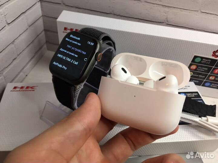 Apple watch 9 mini / lux / 2 ремешка