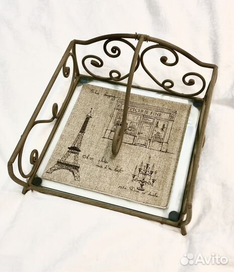 Подставка для бумаг/салфеток. Прованс
