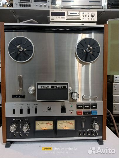Катушечный магнитофон Teac А-6100