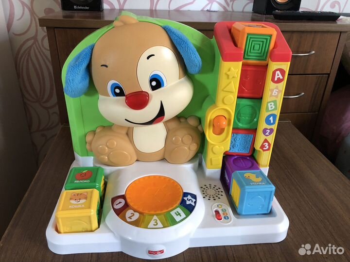 Развивающая игрушка щенок fisher price