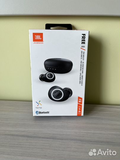 Беспроводные наушники jbl free 2