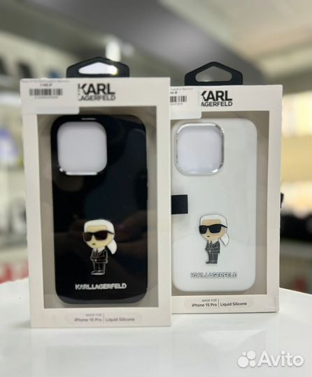 Чехол iPhone 15 Pro MAX Karl Lagerfeld Оригинал