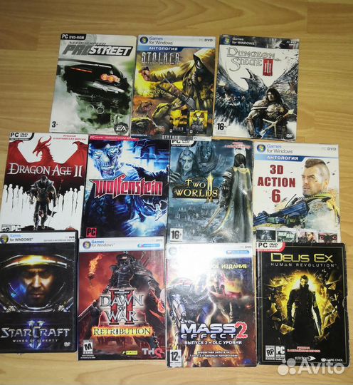 Компьютерные игры на дисках