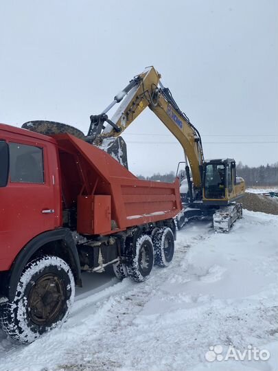 Самосвал вывоз мусора