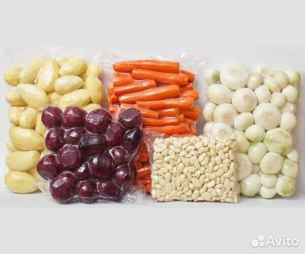 Овощи очищенные в вакуумной упаковке