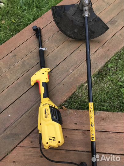 Триммер электрический Чемпион на запчасти