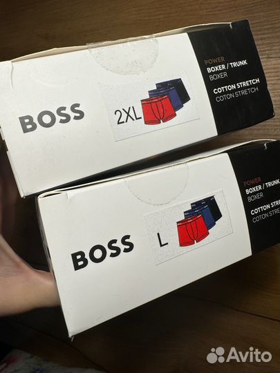 Новые боксеры hugo boss L, 2 XL