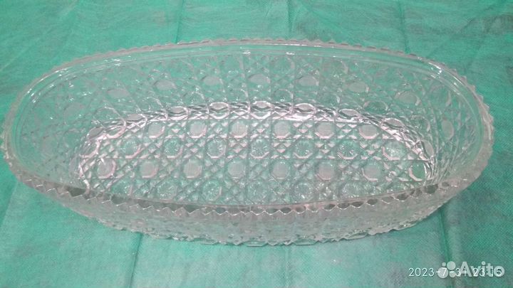Салатник хрустальный большой (Германия)