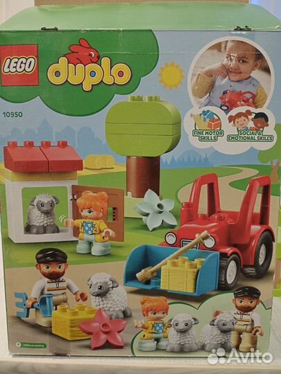 Lego duplo 10950 ферма, животные