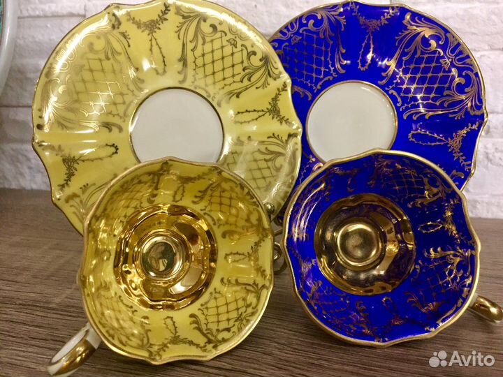 Кофейная пара костяной фарфор