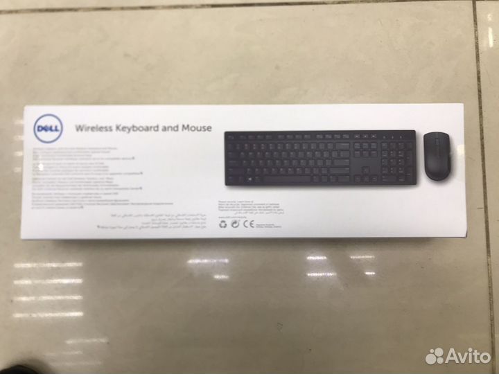 Беспроводная клавиатура и мышь Dell KM636