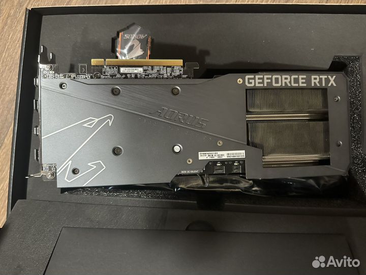 Видеокарта Gigabyte RTX 3060ti aorus 8gb