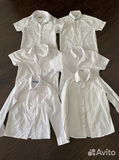 Рубашки школьные