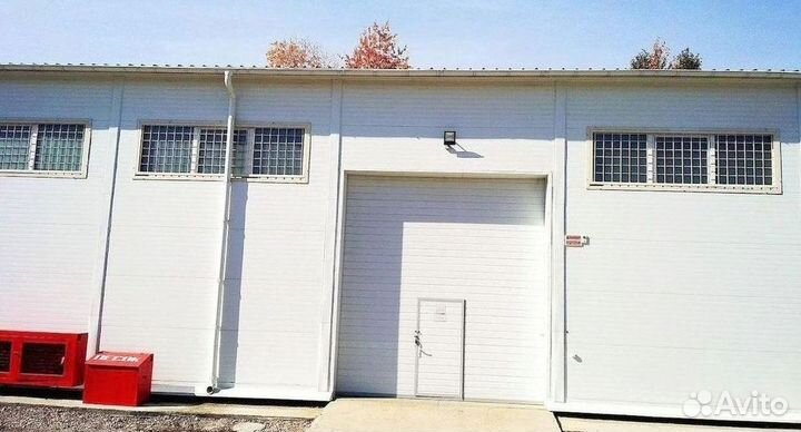 Секционные ворота с установкой