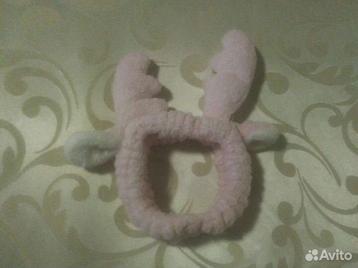 Повязка на голову с рожками