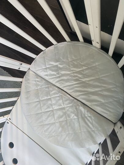 Матрас детский круглый и овальный