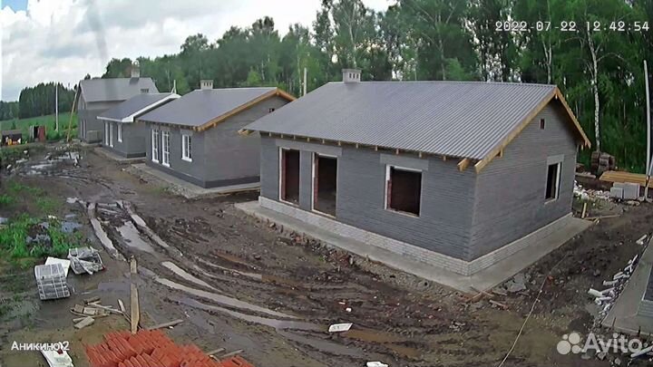 Поворотная wifi камера видеонаблюдения