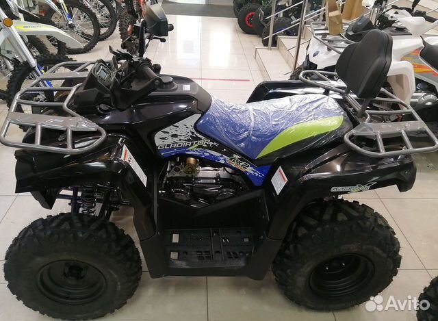 Квадроцикл ATV Гладиатор Gladiator F200 Lux Чёрный объявление продам