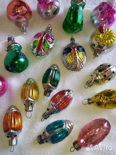 Ёлочные игрушки СССР