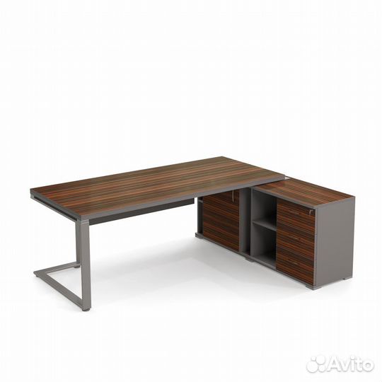 Стол руководителя 150(180)met VN 180*90*75