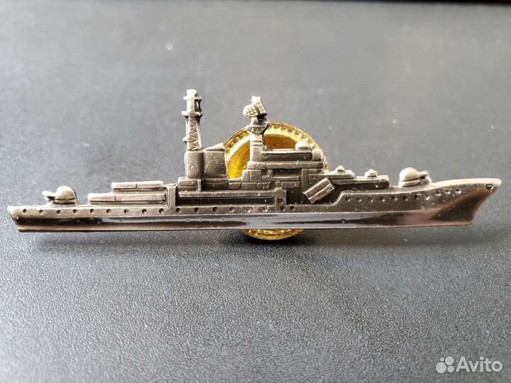 Знак командир надводного корабля. Люкс. Оригинал