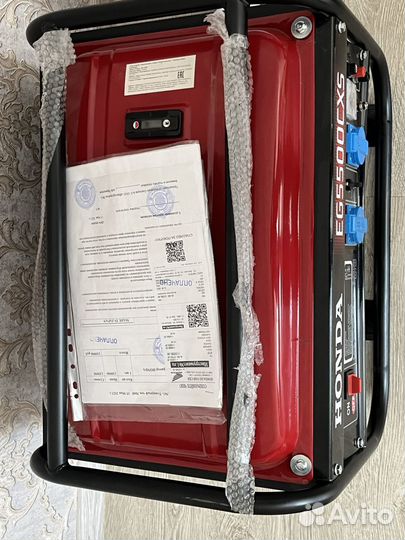 Генератор бензиновый honda eg 5500cxs