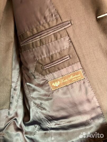 Костюм классический мужской 50-52 шерсть шёлк