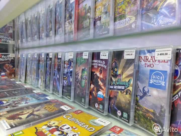 Большой Выбор Б/У Игр для Nintendo Switch