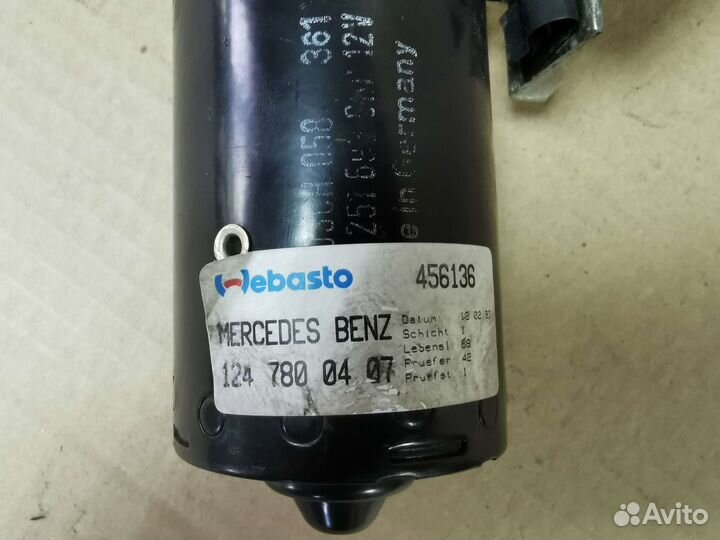 Мотор люка Mercedes W124