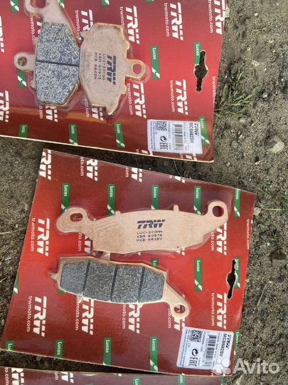 Колодки передние задние на kawasaki versus