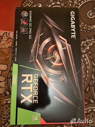 Видеокарта rtx 2060 oc 6gb
