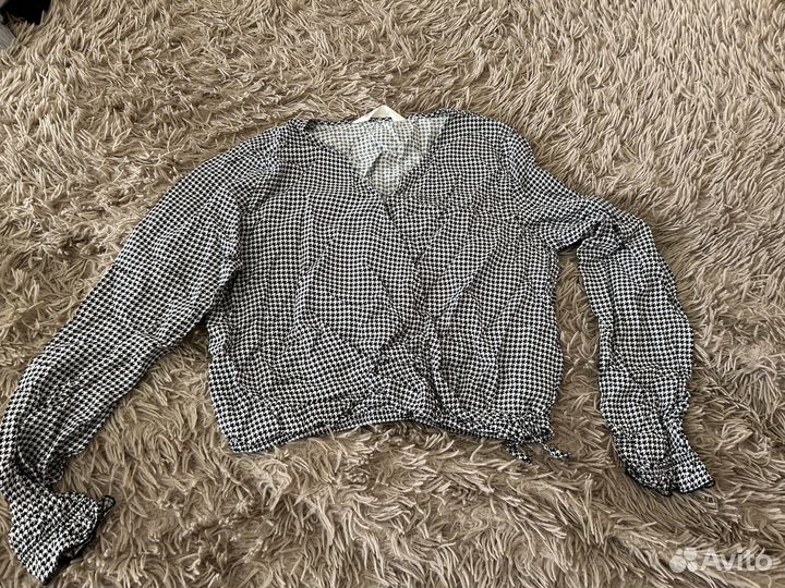 Юбка рубашка H&M вельветовая xs