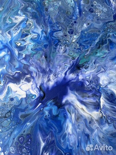 Картина акрилом на холсте вселенная