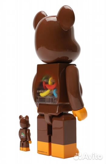 Bape x BearBrick Baby Milo And Banana 100% & 400%