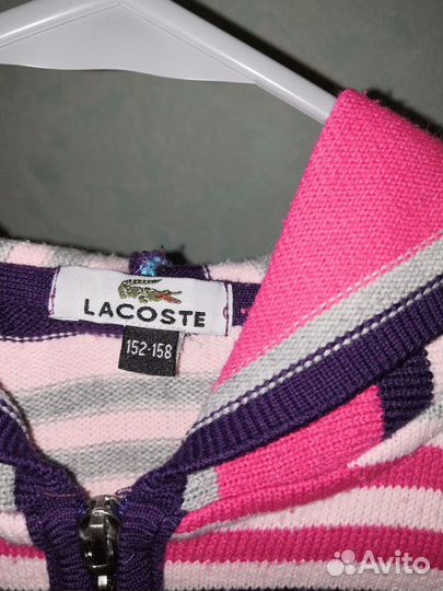 Кофта на девочку Lacoste