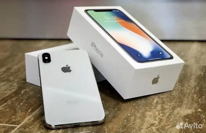 iPhone X 64 gb silver A1381