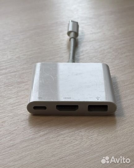 Переходник Apple usb type-C digital AV Multiport
