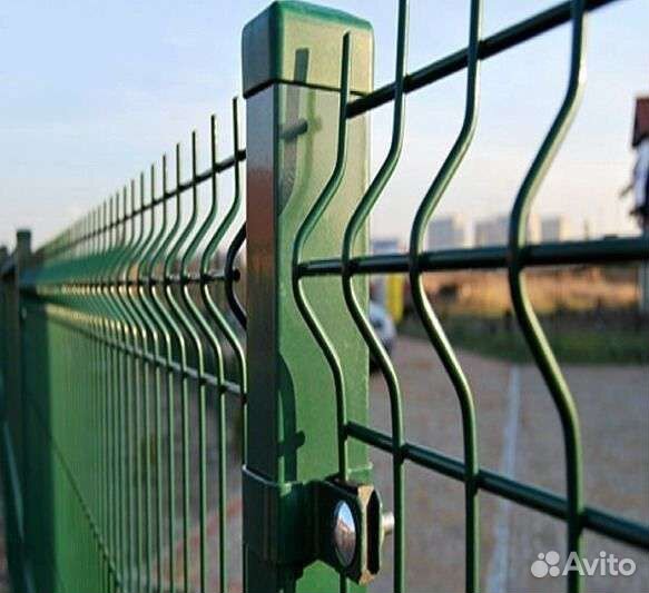 Забор сетка 3d