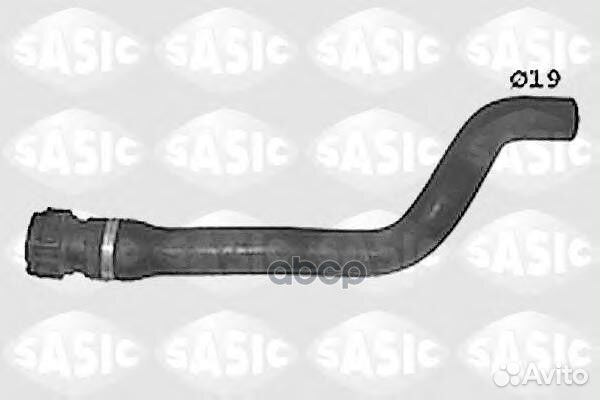 Патрубок олаждения двигателя R-kangoo SWH4195 S