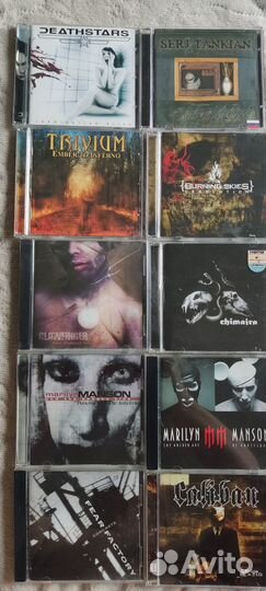 Cd диски музыка heavy metal hardcore groove